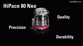 HiPace® 80 Neo  the brand new turbopump in 3D  by Pfeiffer Vacuum [upl. by Mokas973]