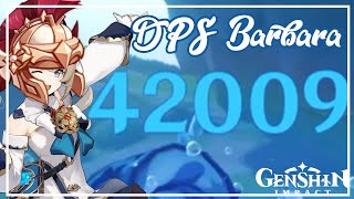 DPS Barbara Build and Showcase  Genshin Impact [upl. by Eiramave811]