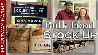 Country Life Foods Dry Goods Stock Up Haul and Facility Tour  Stocking Up  Prepping  Pantry [upl. by Eduardo25]