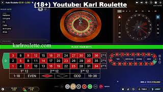 20€ to 600€ at AUTO ROULETTE EVOLUTION GAMING [upl. by Fridlund141]