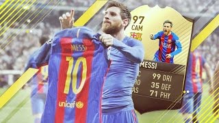 FIFA 17  TEAM OF THE WEEK 36  TOTW 36  MESSI MERTENS AGUERO [upl. by Aicyle]