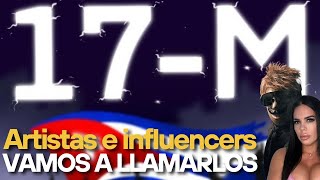 Que opinan nuestros artistas e influencers sobre el 17M❓ Hoy vamos a preguntarles 🫵🏼 [upl. by Yklam]