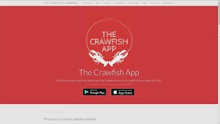 The Crawfish App tracking crawfish prices and trends this holiday weekend [upl. by Zebapda]