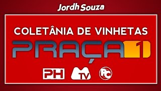 Coletânea de Vinhetas do Praça TV 1 Edição  Praça 1 2022 [upl. by Maice341]