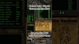 Expert Excrement Expeditor Perk fallout2 didyouknow [upl. by Anailuy]