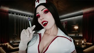 ASMR Vampire Nurse CheckUp  Soft Whispers amp Mysterious Care 🩸 [upl. by Gatian]