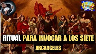 RITUAL PODEROSO PARA INVOCAR A LOS SIETE ARCANGELES AdrianXimenez [upl. by Noirret937]