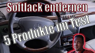 Softlack entfernen was ist wirklich gut  5 Produkte im Test [upl. by Fiedler59]