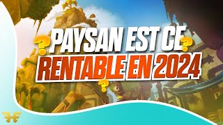 DOFUS PAYSAN EST CE RENTABLE EN 2024 [upl. by Alded]