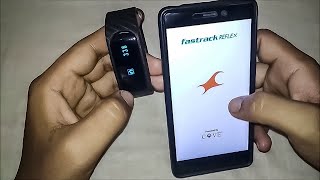 Fastrack Reflex Fitness Band  SWD90059PP01 Unboxing and Review HindiUrdu [upl. by Odidnac]