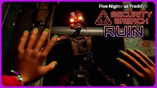 FNAF Security Breach Ruin DLC  BAD ENDING [upl. by Sparks486]