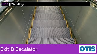 Woodleigh MRT Station  Otis Escalator Exit B [upl. by Rew302]