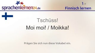 Finnisch lernen kostenloses SprachkursVideo [upl. by Tnias280]