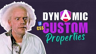 3 ways to add dynamic CSS custom properties in Angular components [upl. by Eelyrag]