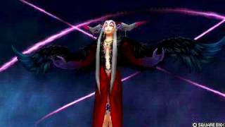 Dissidia Final Fantasy Ultimecia vs Cloud Of Darkness [upl. by Wemolohtrab]