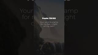 Psalm 119105 english jesusmessage bibleverseofthedayenglish ✝️♥️♥️ [upl. by Stefano982]