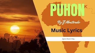 PUHON by Tj Monterde  lyrics [upl. by Kinch]