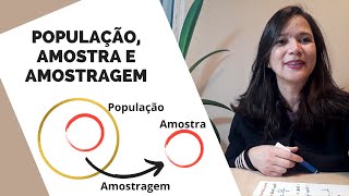 AULA 01  POPULAÇÃO AMOSTRA E AMOSTRAGEM  Introdução à Estatística [upl. by Gherardi]