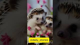 Hedgehogs can hibernate for several months during the winter subscribe shorts animals [upl. by Acir]