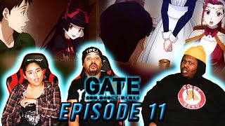 The Best Reaction Yet Gate Episode 11 Anime Reaction  Gate Jieitai Kanochi Nite Kaku Tatakaeri [upl. by Kerwinn408]