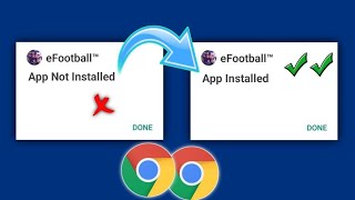 Fix efootball 20242025 App Not Installed Problem  Download efootball [upl. by Enirol872]