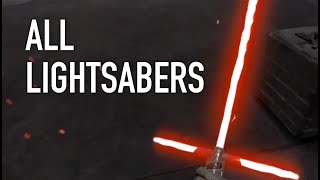 Vader Immortal Episode 3  All Lightsabers [upl. by Landahl]