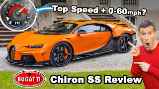 Bugatti Chiron Super Sport review  how fast can I drive it on the Autobahn [upl. by Ocsecnarf]