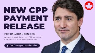 The Canadian Government Confirms Extra CPP Payment Release For All Pensioners [upl. by Raffin]