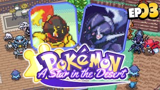 Pokemon A Star in the Desert Part 3 THE BLAZING TWINS Fan Game Gameplay Walkthrough [upl. by Francine]