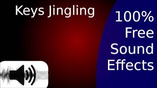 Keys Jingling Sound Effect SFX [upl. by Litta61]