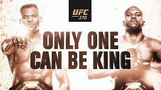 UFC 270 Ngannou VS Gane  ONLY ONE CAN BE KING I OFFICIAL TRAILER [upl. by Solnit]