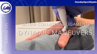 Ulnar Collateral Ligament UCL Dynamic Maneuvers Hand [upl. by Anitsua10]