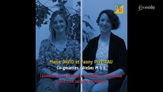 QR  Marie David et Fanny Piveteau cogérantes quotAtelier MampFquot [upl. by Ardnazil]