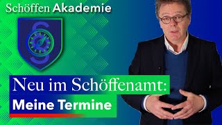 Neu gewählt ins Schöffenamt meine Termine [upl. by Ardnoyek154]