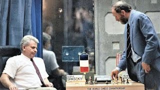 Boris Spassky vs Bobby Fischer  1992  Game 26 chess [upl. by Warila38]