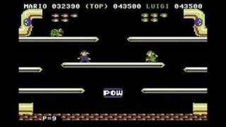 C64 Longplay  Mario Bros [upl. by Iahk]