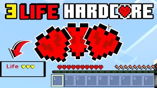 🔥3 Life Hardcore Mode Addon For MCPEMCBE 1211212  ZorroCraft [upl. by Mook118]