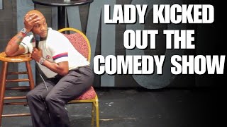 Lady Kicked Out The Comedy Show  Ali Siddiq Stand Up Comedy [upl. by Carlo650]