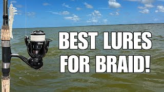 The Best Lures To Use For Braided Fishing Line [upl. by Infeld]