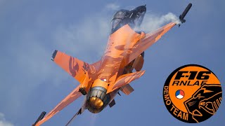 F 16 RNLAF SOLO DISPLAY [upl. by Burta513]