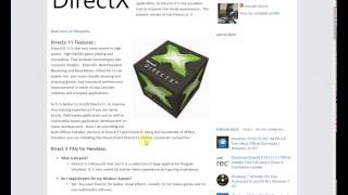 How to Install DirectX 9101112 for Windows [upl. by Packston]