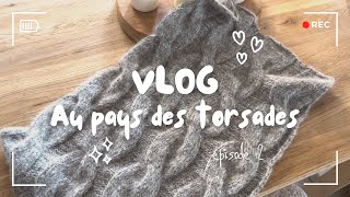 Au pays des torsades  vlog tricot épisode 2  que des catastrophes [upl. by Trumaine]