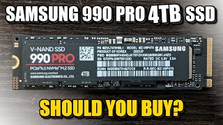 Samsung 990 Pro 4TB SSD  Should You Buy [upl. by Einnaoj]