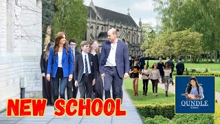 Wales Kids Return George Charlotte and Louis Back to School [upl. by Manuela485]