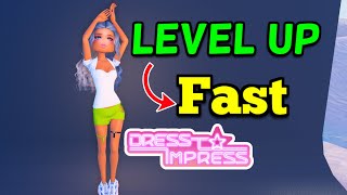 How to Level Up Fast in Dress To Impress Roblox  Full Guide [upl. by Zetrac]