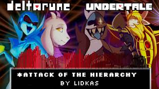 Deltarune  Attack Of The Hierarchy Asgore x Toriel x Queen x King Theme Mashup [upl. by Beffrey]