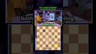 2 World Chapions Are Watching Your Game  chess short viral [upl. by Germin]