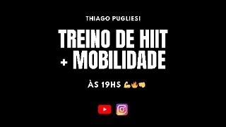 Live 8  Treino de HIIT  Mobilidade [upl. by Moss576]