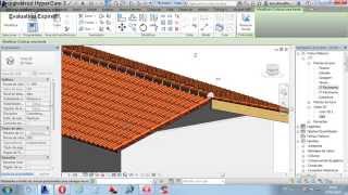 Revit  Famílias para Revit Confecção de Telhado [upl. by Eirrem646]