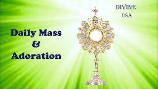 OCT 3 2024  DIVINE USA  HOLY MASS amp ADORATION  FR JOSE KANNAMPALLY VC [upl. by Araec]